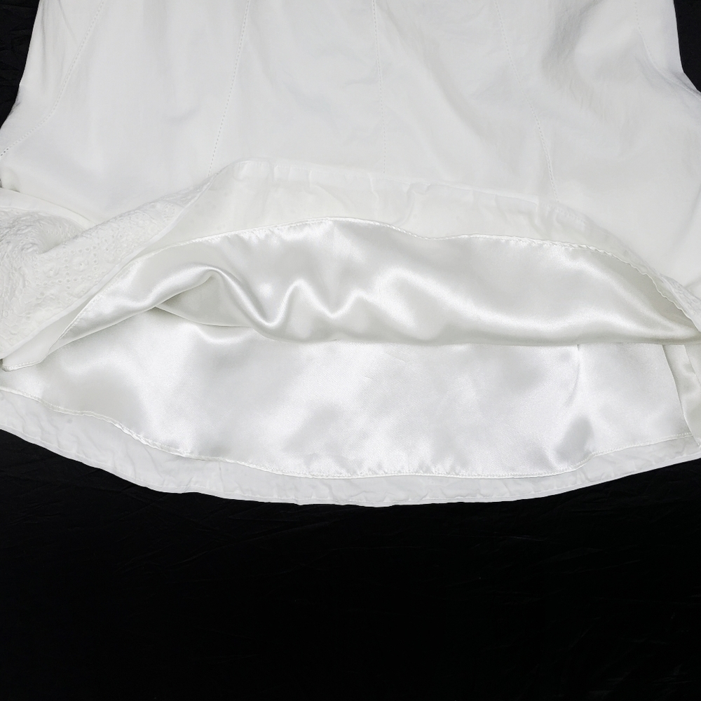 White House Black Market White Halter Midi Dress - Picture 7 of 11